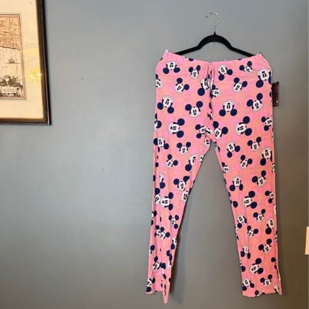 New Disney Mickey Mouse Pink pajamas Size S - Picture 2 of 4